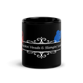 Caddo River Clothing Co. Suckin' Heads & Slangin' Lead Black Glossy Mug