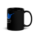 Caddo River Clothing Co. Suckin' Heads & Slangin' Lead Black Glossy Mug