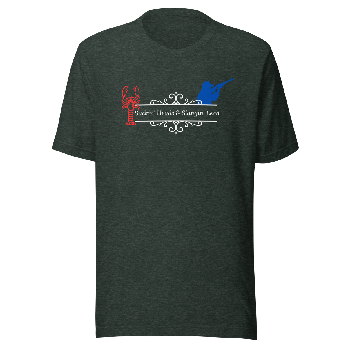 Caddo River Clothing Co. Suckin' Heads Slangin' Lead Unisex t-shirt
